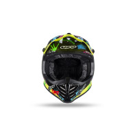 Casco motocross da bambino Korey, giallo e nero - Caschi - HE13600-DU - Ufo Plast