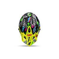 Motocross helmet for kids Korey yellow and black - Helmets - HE13600-DU - Ufo Plast