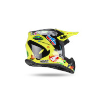 Motocross helmet for kids Korey yellow and black - Helmets - HE13600-DU - Ufo Plast