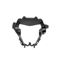 Headlight with plastic support black Headlight - Ufo Plast