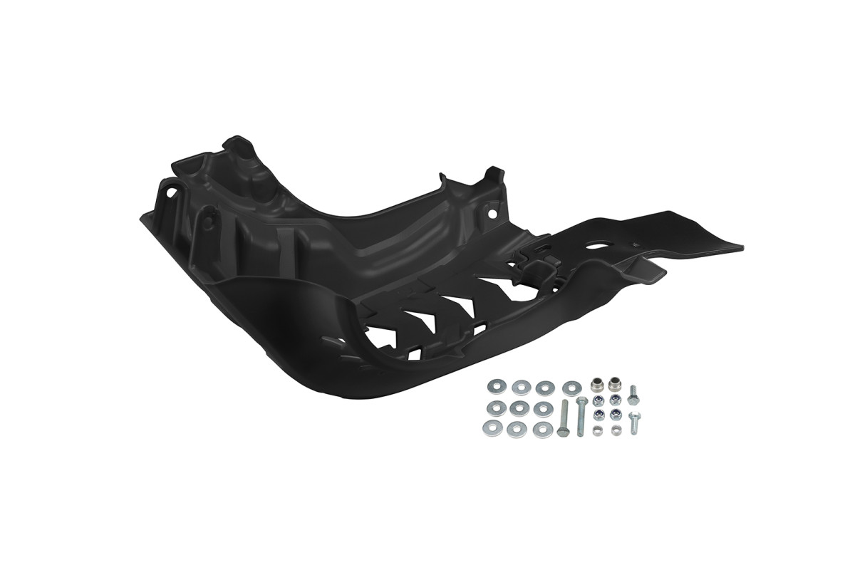 Sottomotore nero compatibile Gas Gas / Ktm / Husqvarna - PLASTICHE REPLICA - KT05040-001 - Ufo Plast