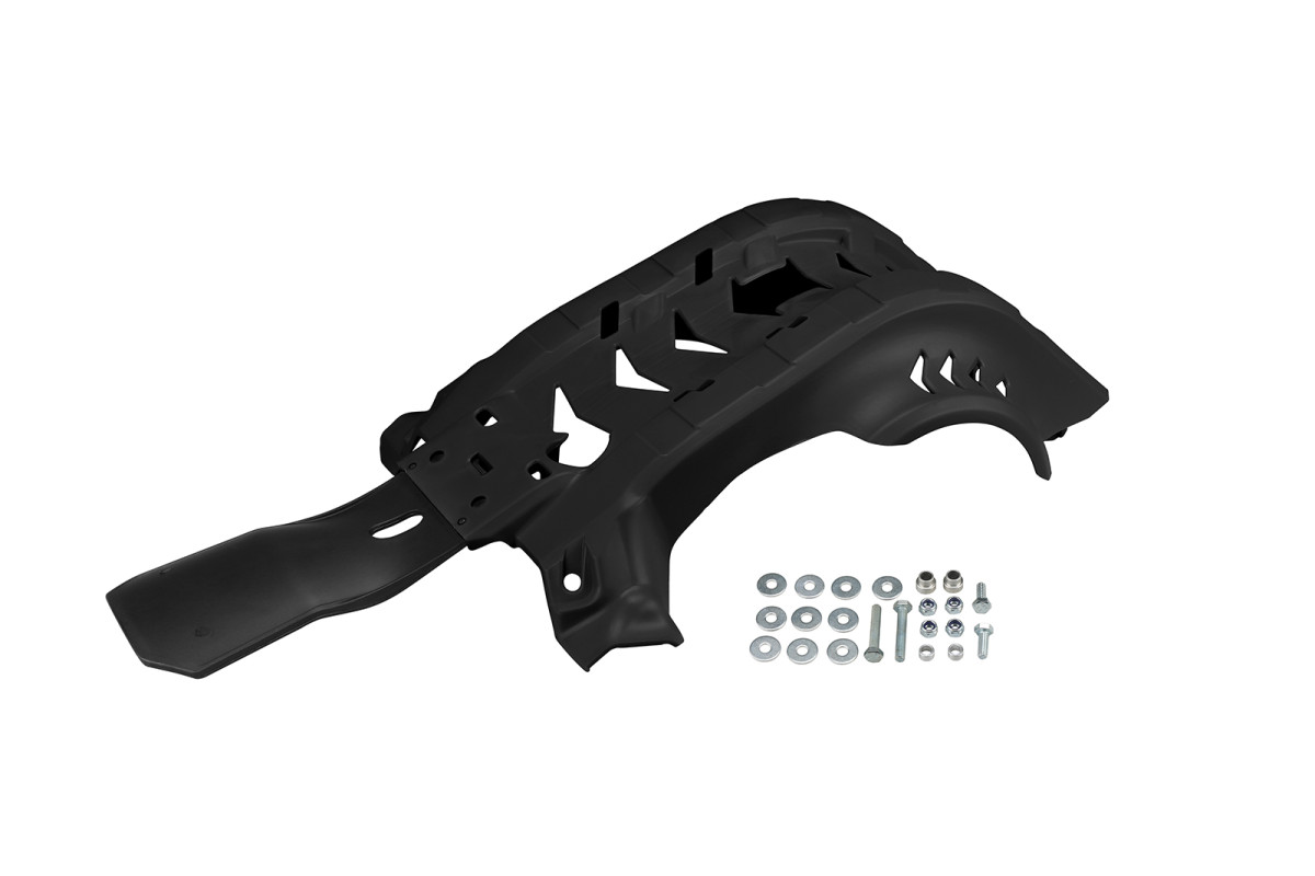 Sottomotore nero compatibile Gas Gas / Ktm / Husqvarna - PLASTICHE REPLICA - KT05040-001 - Ufo Plast