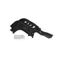 Skid-Plate black compatible Gas Gas / Ktm / Husqvarna - REPLICA PLASTICS - KT05040-001 - Ufo Plast