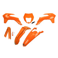 Full Kit Plastiche arancio per Ktm EXC 125 - EXC 200 - EXC 250 - EXC-F 250 - EXC 300 - EXC-F 350 - EXC-F 450 - EXC-F 500 - PL...