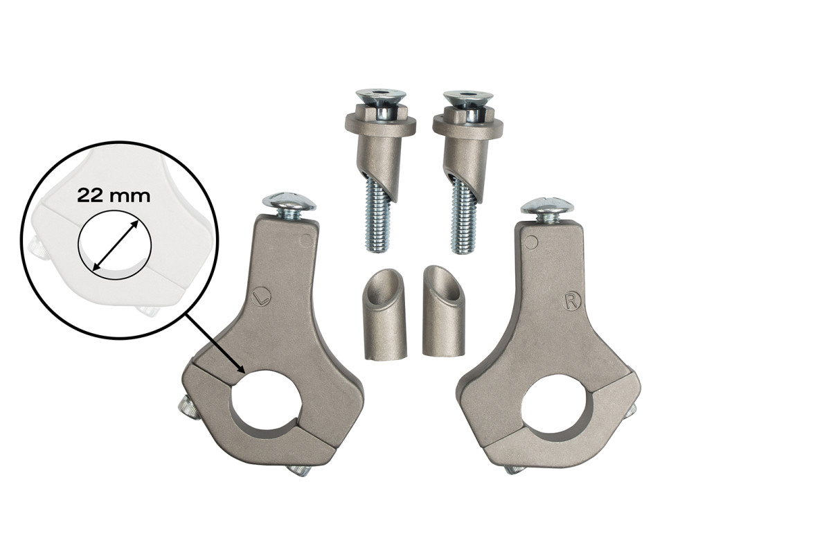 Kit di montaggio per paramani Jumpy - Ufo Plast