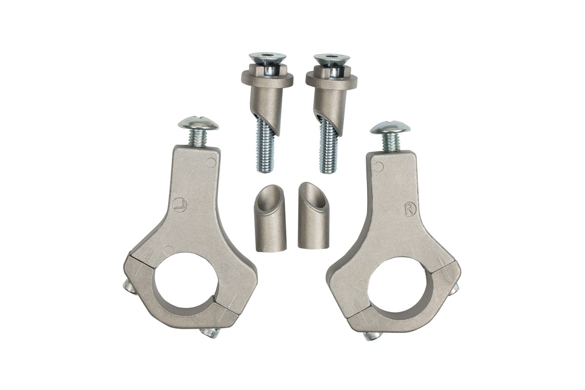 Kit di montaggio per paramani Jumpy per manubri Pro-Tapers - Ufo Plast