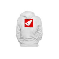 Hooded sweatshirt white Hooded sweatshirt white