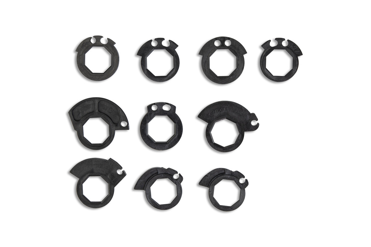 Manopole motocross Lock-on Grips nero - Manopole - MA01828-K - Ufo Plast