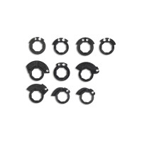 Motocross grips Lock-on Grips grey - Ufo Plast Motocross grips Lock-on Grips grey - Ufo Plast