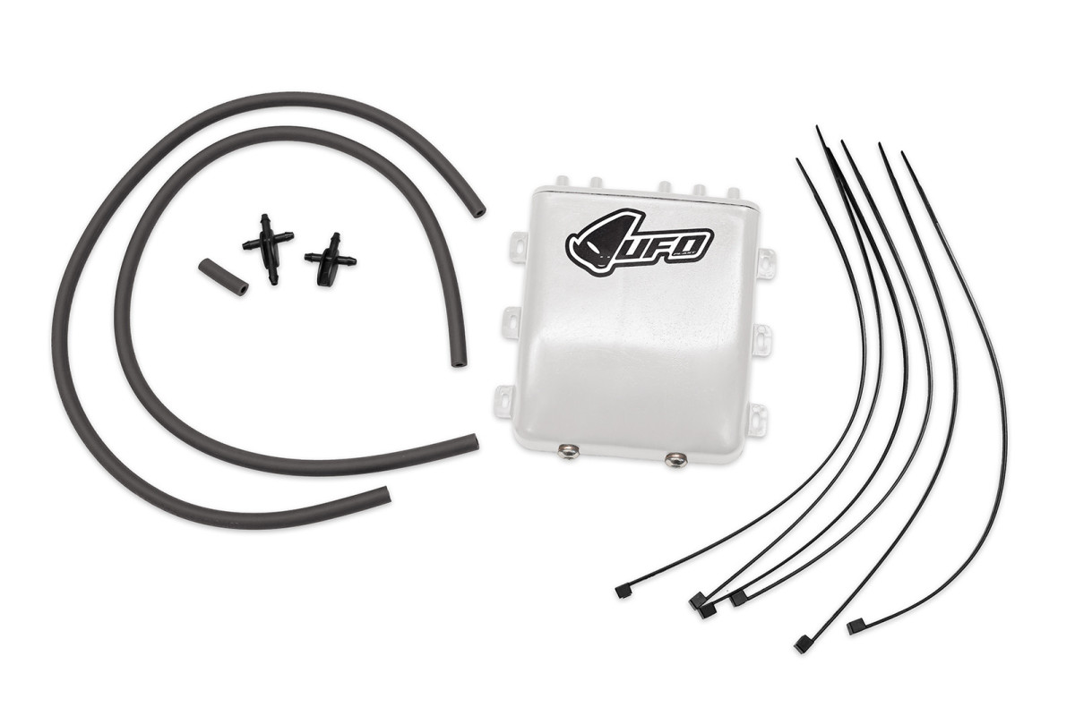 Universal motocross hydraulic reservoirs white - Ufo Plast