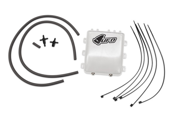 Universal motocross hydraulic reservoirs white - Ufo Plast