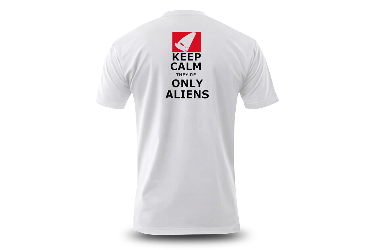 White T-Shirt by UFO Plast - code MG04557