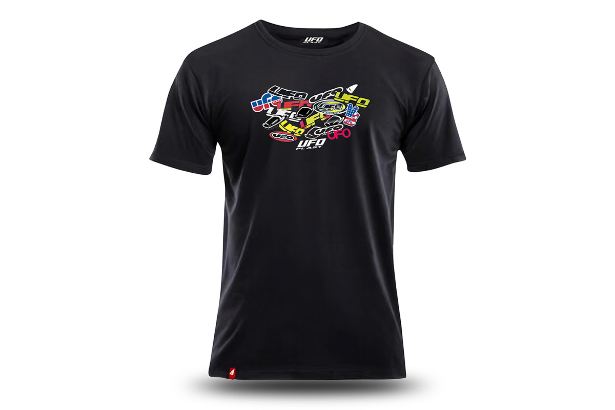 T-Shirt nera di UFO Plast - codice MG04558