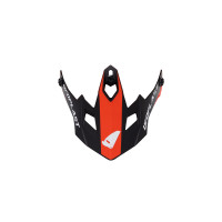 Frontino per casco bambino KOREY nero e rosso HE13600-KB - Ufo Plast