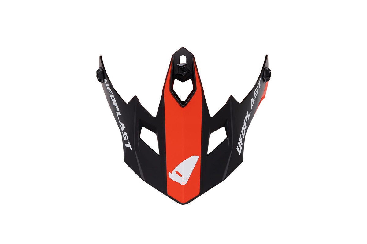KOREY kid helmet visor Black and Red HE13600-KB - Ufo Plast