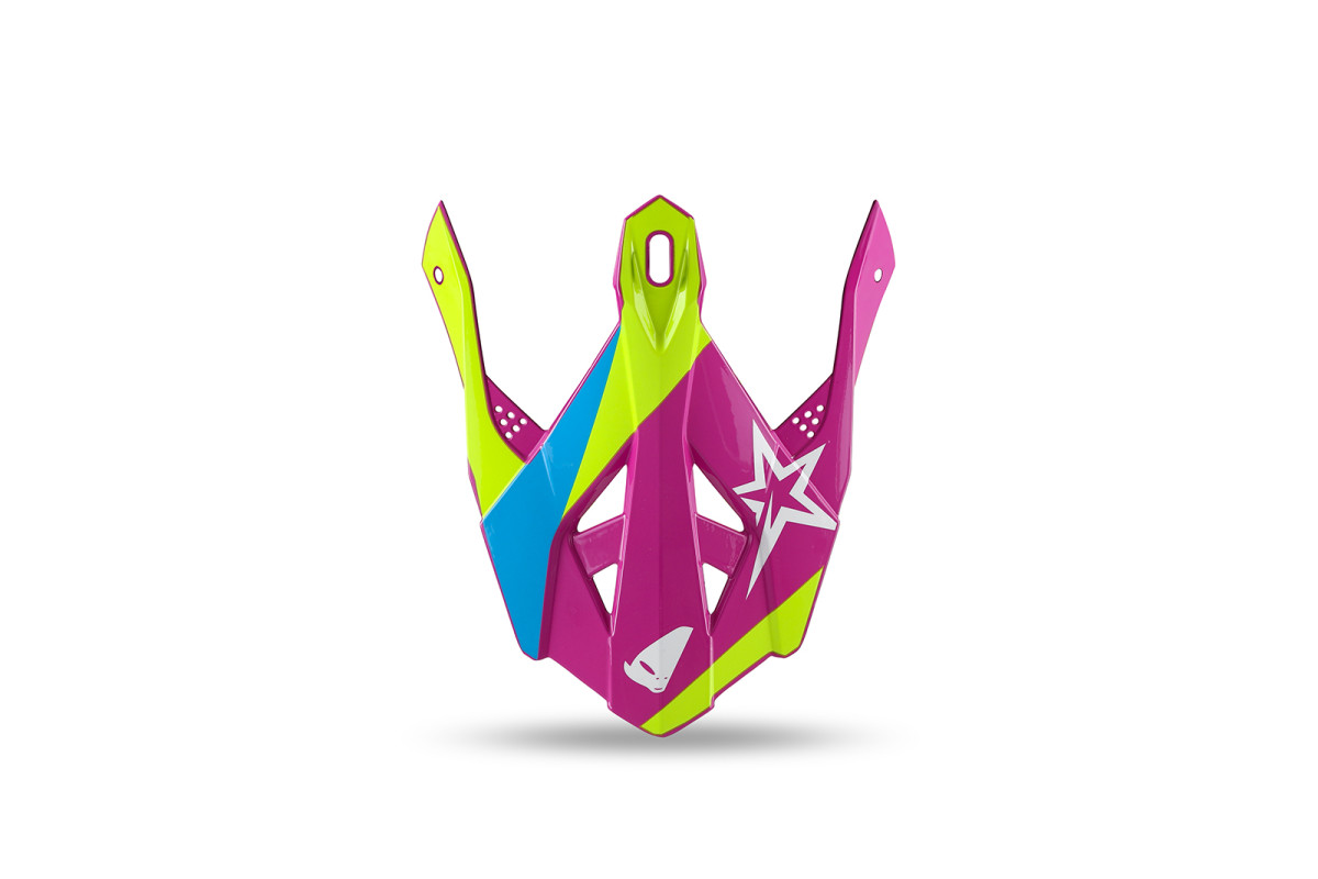 Peak for HE13401 neon yellow, light blue and purple - Ufo Plast