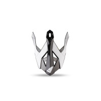 Peak for HE13401 Intrepid helmet white, black - Ufo Plast