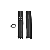 Fork Slider Protector + Quick Starter black - Ufo Plast Fork Slider Protector + Quick Starter black - Ufo Plast