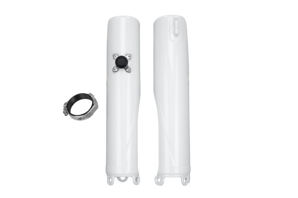 Fork Slider Protector + Quick Starter white - Ufo Plast