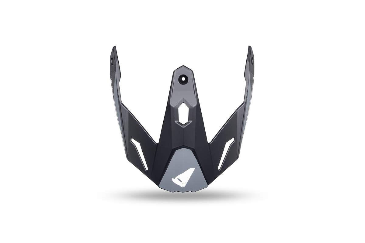Frontino per casco Cosmos HE13006 nero grigio - Ufo Plast