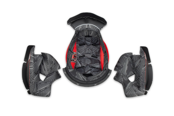 Inner pad & cheek pads for Cosmos Helmet HE13006 - Ufo Plast