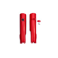Fork Slider Protector + Quick Starter red - Ufo Plast Fork Slider Protector + Quick Starter red - Ufo Plast
