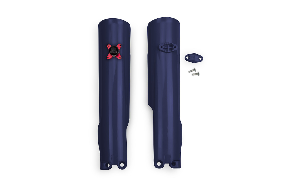 Fork Slider Protector + Quick Starter blue - Ufo Plast