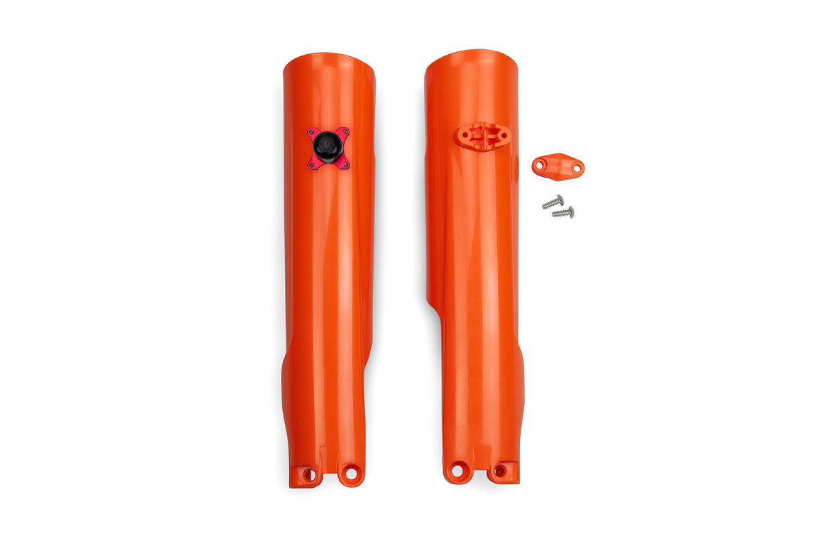 Fork Slider Protector + Quick Starter orange - Ufo Plast