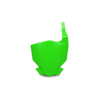 Front Number Plate neon green - Ufo Plast
