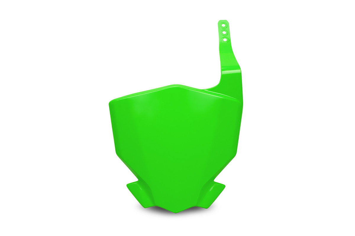 Portanumero Anteriore verde fluo - Ufo Plast