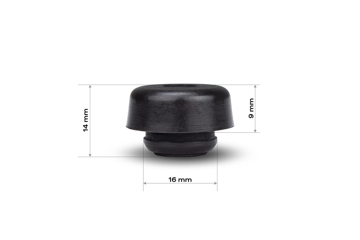 Rubber spacers for side panels - Ufo Plast