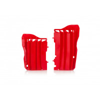 Motocross radiator louvers for Honda red - Ufo Plast Motocross radiator louvers for Honda red - Ufo Plast
