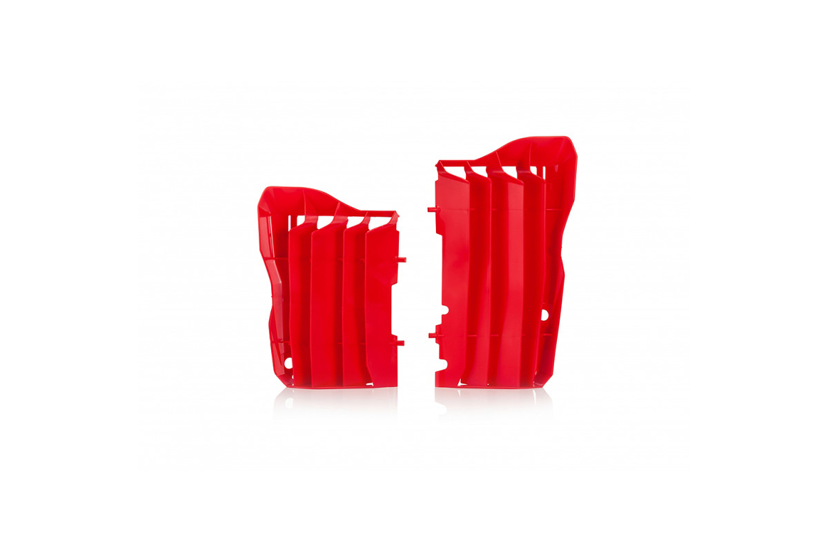 Griglie radiatore motocross per Honda rosso - Ufo Plast