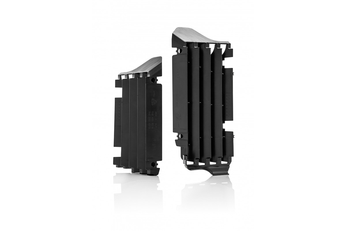 Motocross radiator louvers for Suzuki black - Ufo Plast
