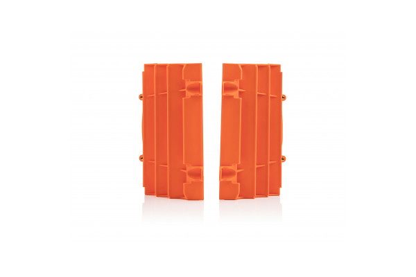 Motocross radiator louvers for Ktm orange - Ufo Plast