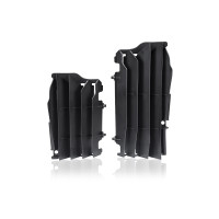 Motocross radiator louvers for Kawasaki black - Ufo Plast Motocross radiator louvers for Kawasaki black - Ufo Plast
