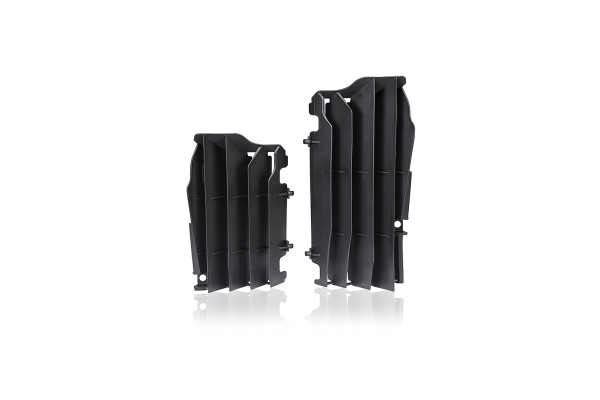 Griglie radiatore motocross per Kawasaki nero - Ufo Plast