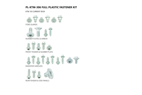 Kit viti per Ktm SX 85 (2018-23)