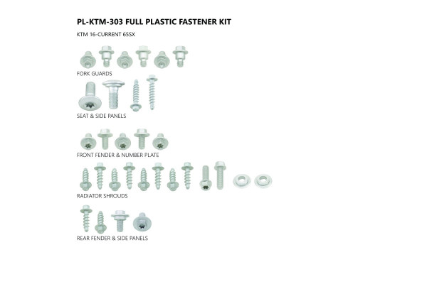 Kit viti per Ktm SX 65 (2016-23)